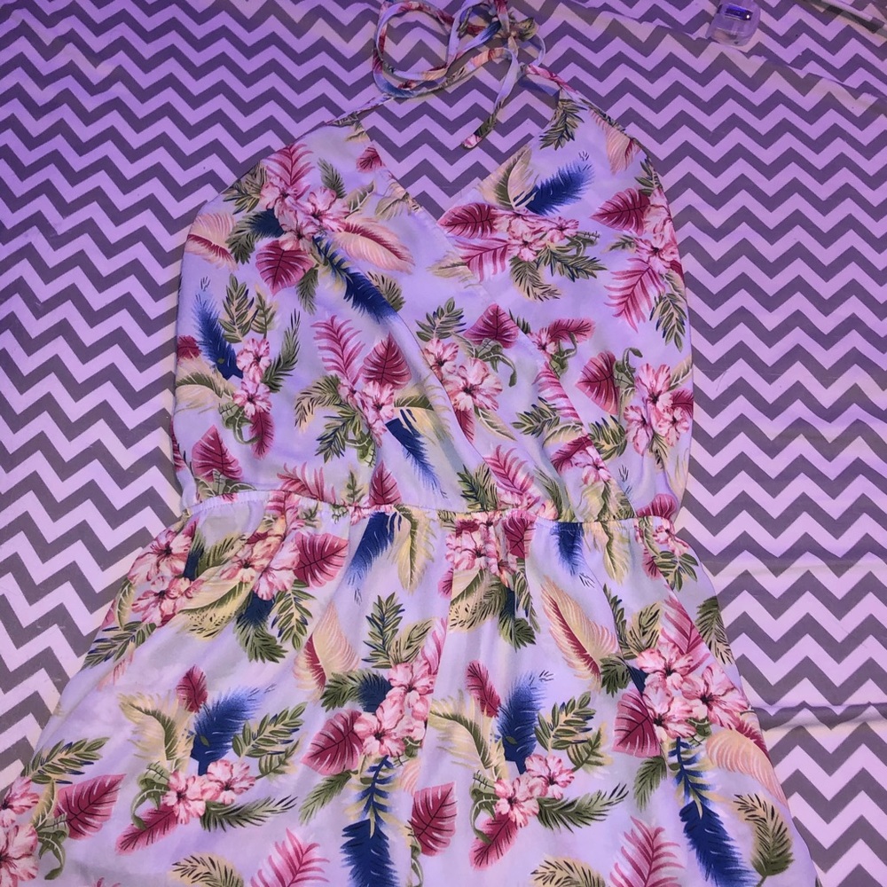 flowered romper